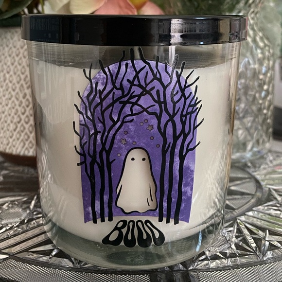🆕👻 KOHL’S “CELEBRATE TOGETHER” HALLOWEEN FALL NIGHTS DECAL CANDLE JAR. 13 oz. - Picture 4 of 13